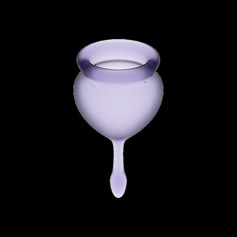 Feel Good Hygienic Silicone Menstrual Cups by Satisfyer - Condoms