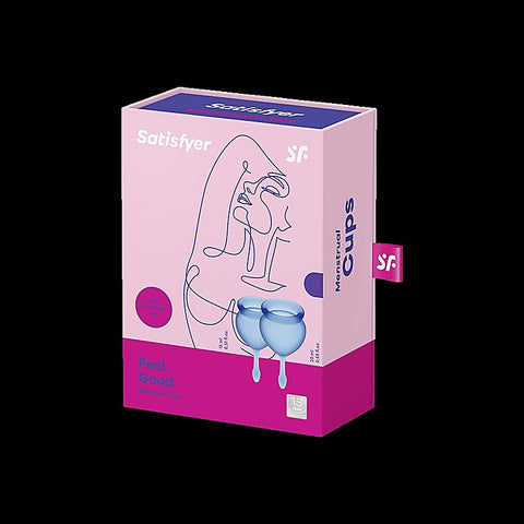 Feel Good Hygienic Silicone Menstrual Cups by Satisfyer - Condoms