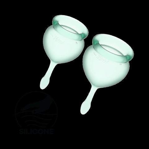 Feel Good Hygienic Silicone Menstrual Cups by Satisfyer - Condoms