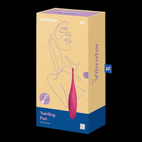 Twirling Fun 12 Functions Silicone Clitoral Vibrator - Glass Sex Toys