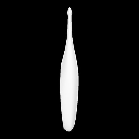 Twirling Fun 12 Functions Silicone Clitoral Vibrator - Glass Sex Toys