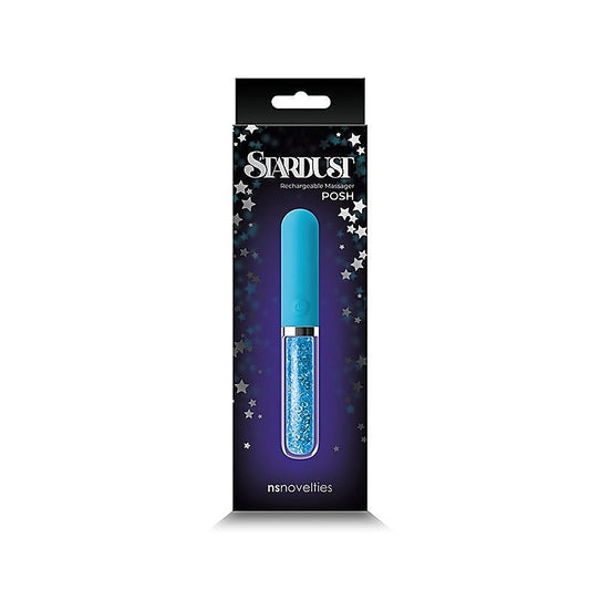 Rechargeable Bullet Vibrator with Crystals by NS Novelties - Glass Sex Toys