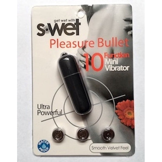 S Wet Pleasure Vibrating Bullet Massager by Nu Sensuelle - Anal Beads and Balls