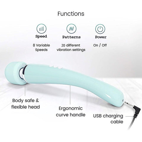 Elegance Vibrating Wand by BDStyle - Strap On Sextoys
