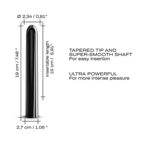 Marc Dorcel Toys Black Muse 2.0 Rechargeable Vibrator - Bullet Vibrators
