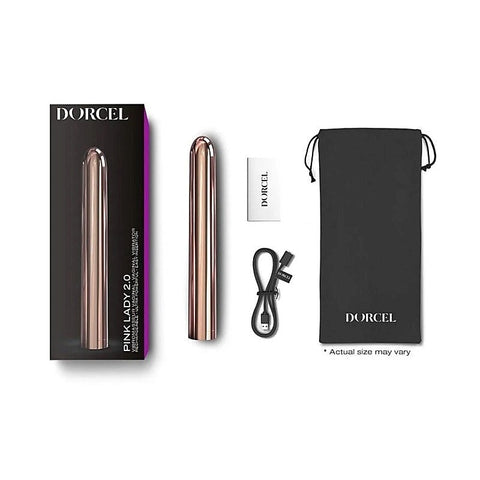 Marc Dorcel Toys Pink Lady 2.0 Bullet Vibrator USB Rechargeable - Bullet Vibrators