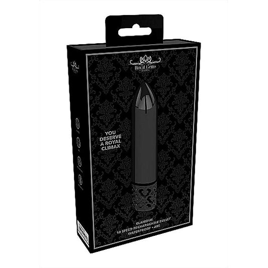 Glamour Rechargeable ABS Bullet by Shots Toys - Clit Ticklers and Pulsators