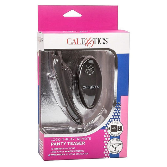Lock-N-Play Remote Panty Teaser by California Exotics - Remote Control Vibrators