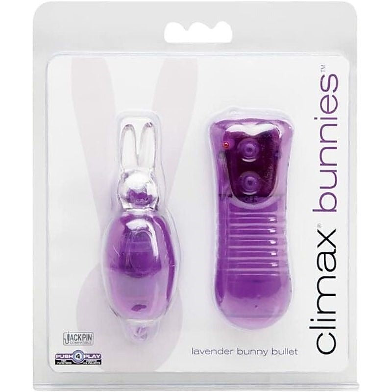Lavender Bunny Bullet Vibrator by Topco - Bullet Vibrators