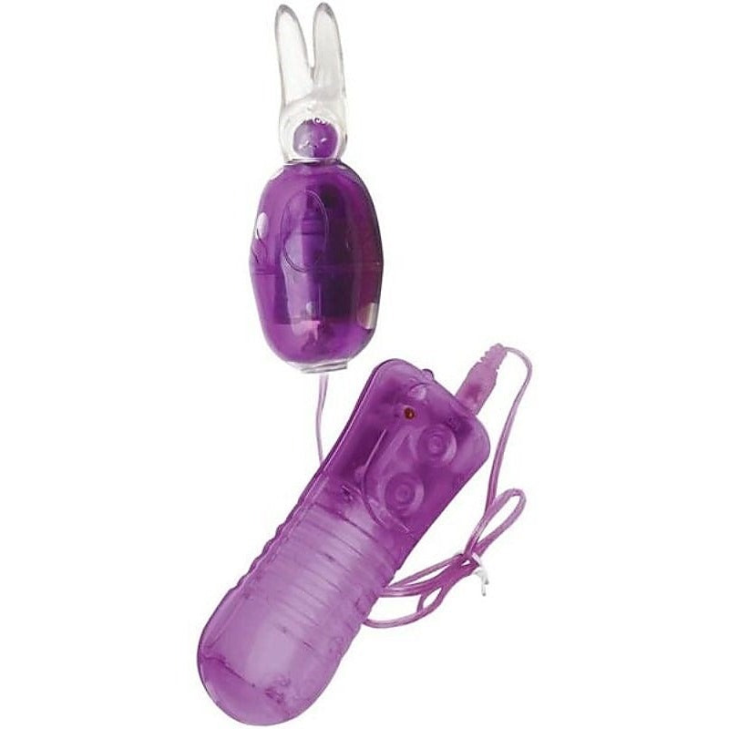 Lavender Bunny Bullet Vibrator by Topco - Bullet Vibrators