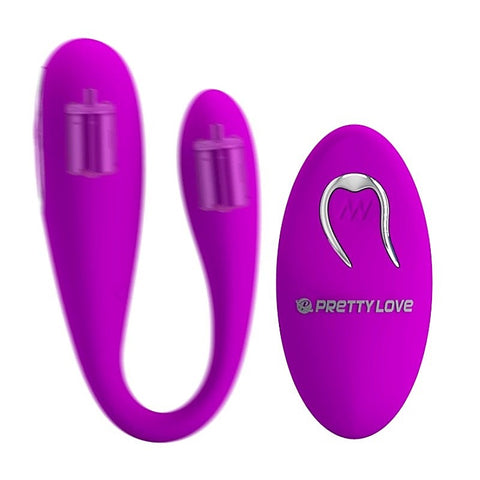 Baile Pretty Love Algernon Couples Vibrator Cock Ring for Enhanced Intimacy - Personal Massagers