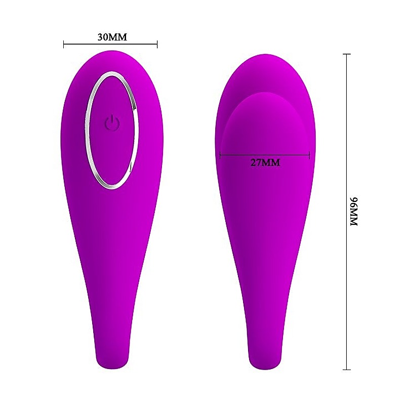 Baile Pretty Love Algernon Couples Vibrator Cock Ring for Enhanced Intimacy - Personal Massagers