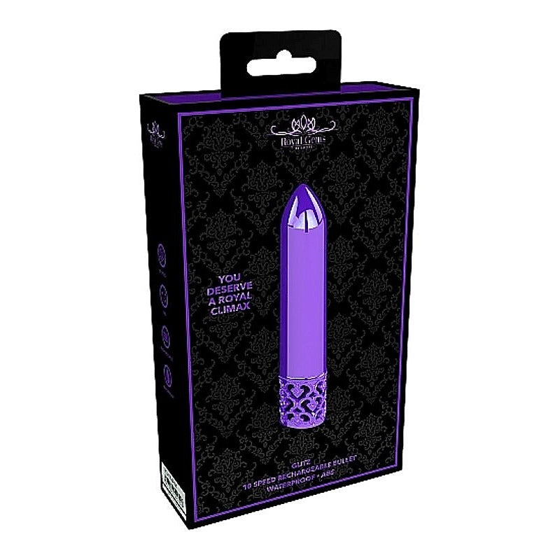 Glitz Rechargeable ABS Bullet by Shots Toys - Personal Massagers