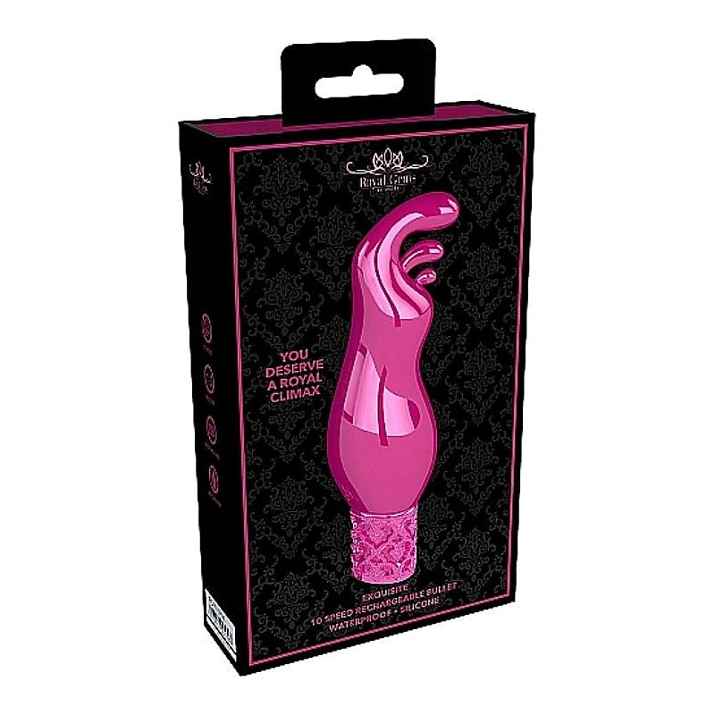 Exquisite Rechargeable Silicone Bullet by Shots Toys - Bullet Vibrators