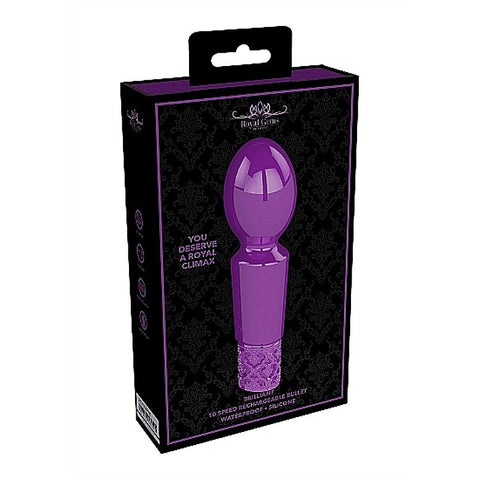 Brilliant Rechargeable Silicone Bullet by Shots Toys - Luxury Sex Toys