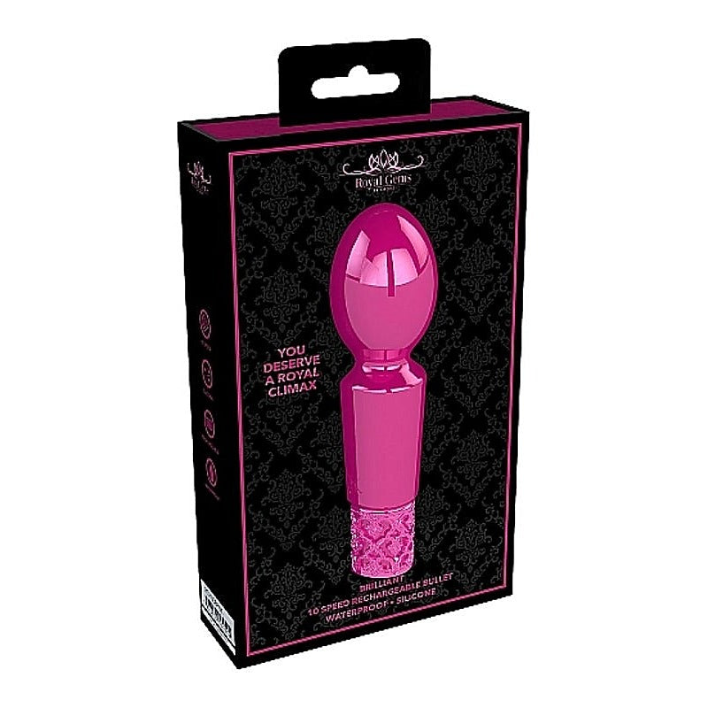 Brilliant Rechargeable Silicone Bullet by Shots Toys - Luxury Sex Toys