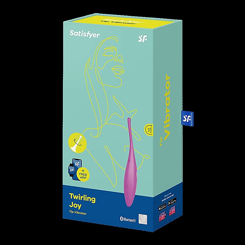 Twirling Joy App Controlled Circulating Vibrator - Bullet Vibrators