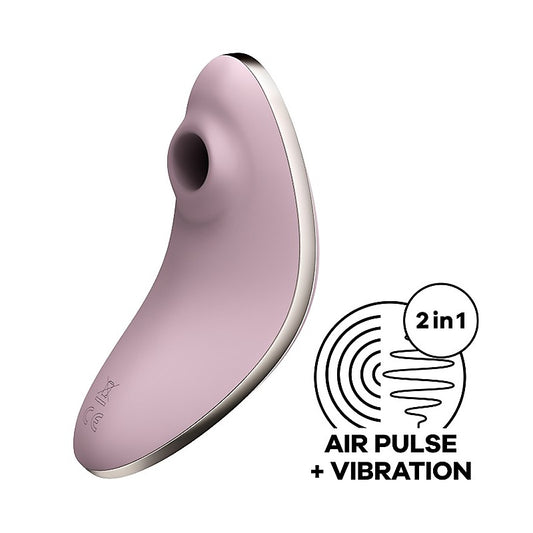 Vulva Lover 1 Violet Clit Vibrator by Satisfyer - Clit Ticklers and Pulsators