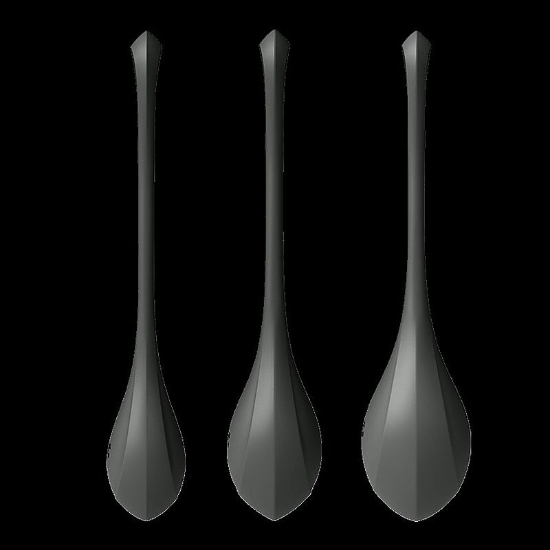 Yoni Power 2 Silicone Kegel Exerciser Balls by Satisfyer - Bullet Vibrators
