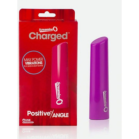 Positive Angle Single Massager by Screaming O - Personal Massagers
