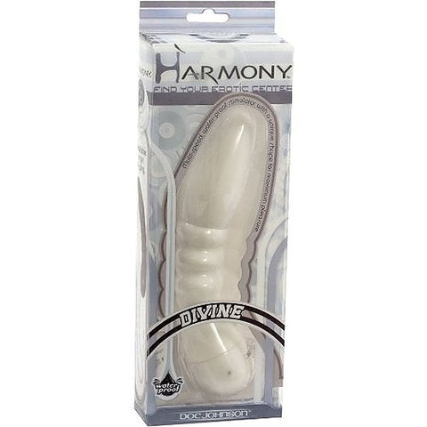 Harmony Divine White G-Spot Massager by Doc Johnson - G-Spot Vibrators