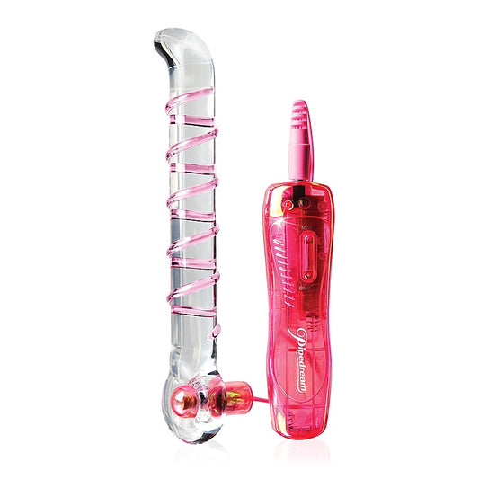 Icicles No. 04 10 Functions Glass G Spot Wand - Glass Sex Toys