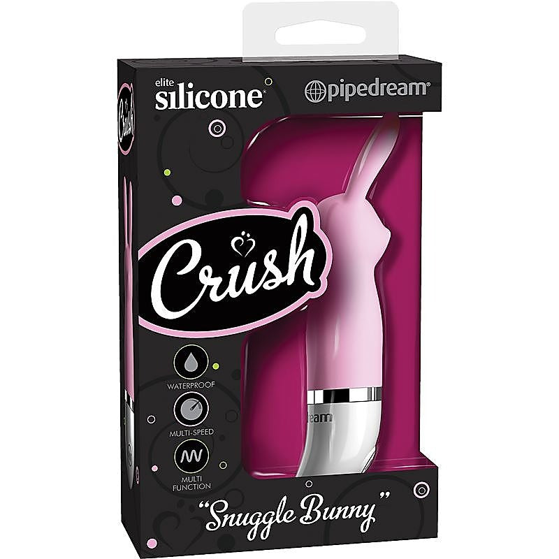 Pipedream Crush Snuggle Bunny Rabbit Ear Massager Clitoral Vibrator - Rabbit Vibrators