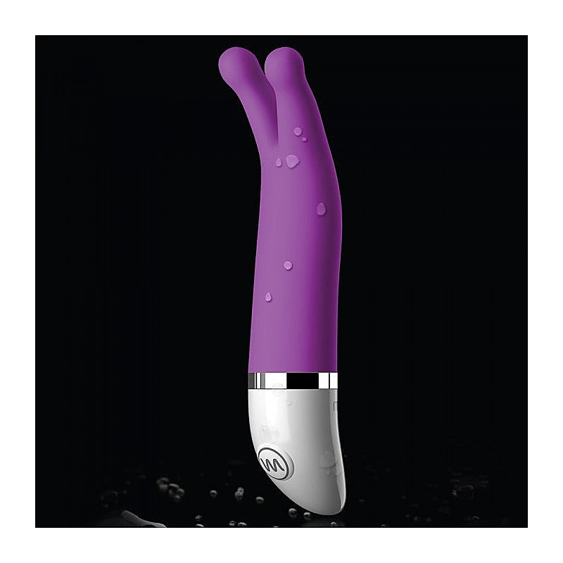 Pipedream Crush Luv Bug Silicone Clitoral Vibrator with Flickering Antennae - Waterproof Vibrators