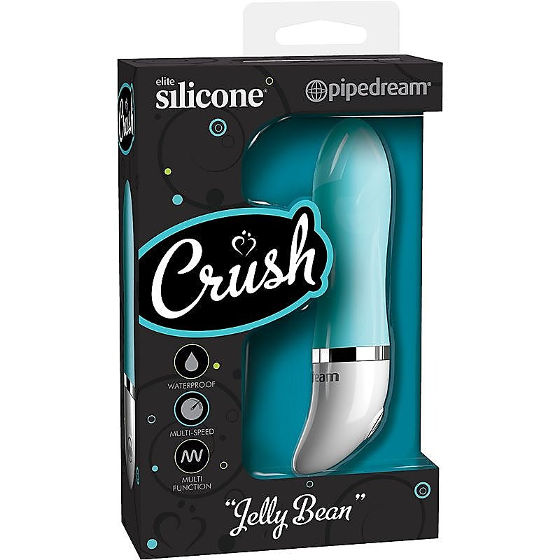 Pipedream Products Crush Jelly Bean Silicone G Spot Vibrator - Waterproof Vibrators