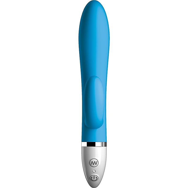 Pipedream Products Crush Cuddle Bear Mini Rabbit Vibrator Dual Motor - Rabbit Vibrators
