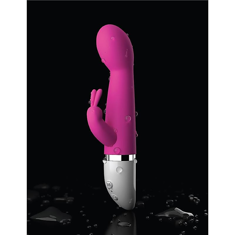 Pipedream Products Crush Sweet Heart Multi Functions Rabbit Vibrator - Rabbit Vibrators