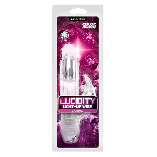 Lucidity Big Bang Light Up Vibe by NS Novelties - Rabbit Vibrators
