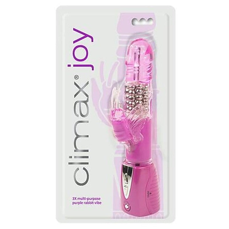 Topco Climax Joy 3X Multi Purpose Vibrating Rabbit Massager Dual Stimulation - Rabbit Vibrators