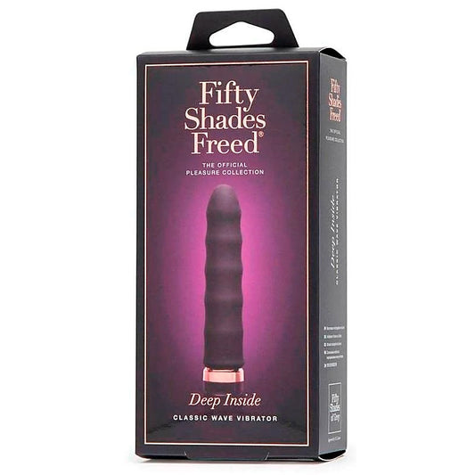 Fifty Shades Freed Deep Inside Classic Wave Vibrator - G-Spot Vibrators