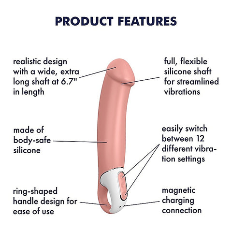Vibes Master by Satisfyer - Vibrating Dildos