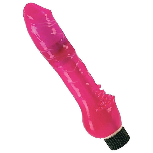 Customizable Vibrating Slim Pink Pleaser by Adam & Eve - G-Spot Vibrators