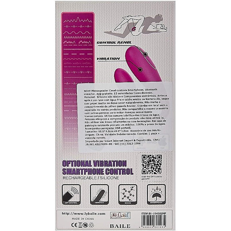 Premium August Couples Vibrator by Baile - Personal Massagers