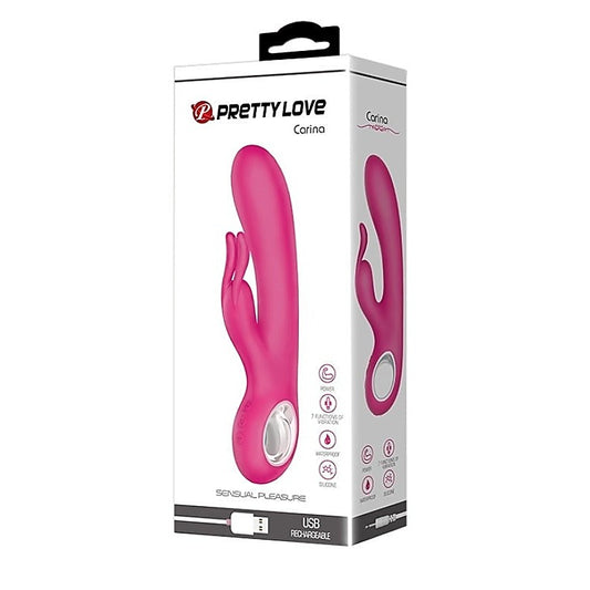 Pretty Love Carina Rechargeable Rabbit Vibrator by Baile - Rabbit Vibrators