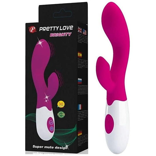 Brighty G-Spot Silicone Rabbit Vibrator by Baile - Rabbit Vibrators