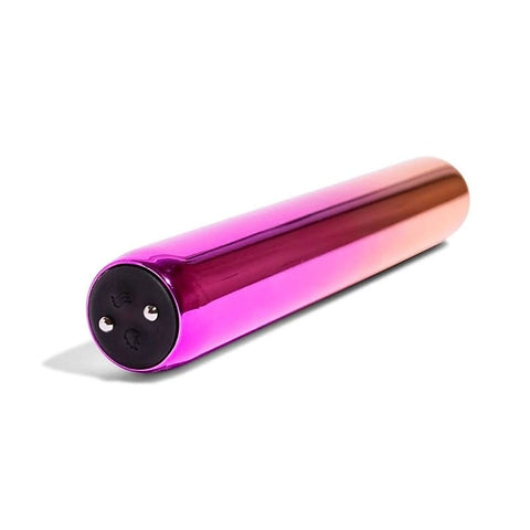 Nu Sensuelle Aluminium Rumba Ombre Dual Motor Warming Vibrator - Bullet Vibrators