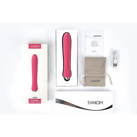 Anya Flexible Warming G Spot Vibrator by Svakom - G-Spot Vibrators