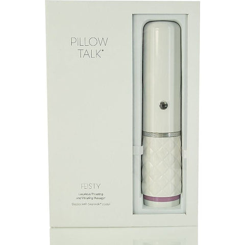 BMS Factory Pillow Talk Feisty G Spot Thrusting Vibrator - G-Spot Vibrators