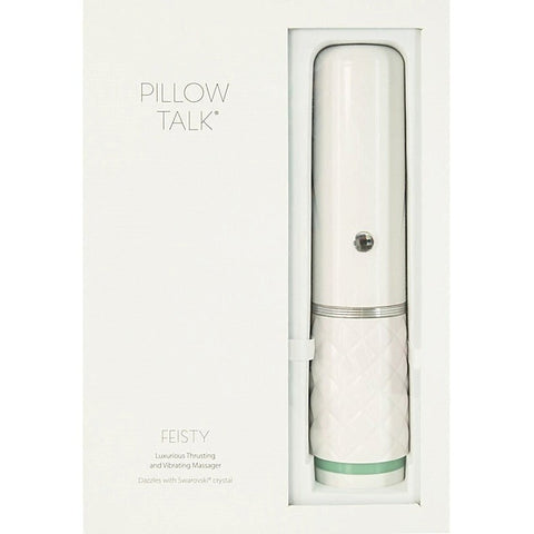 BMS Factory Pillow Talk Feisty G Spot Thrusting Vibrator - G-Spot Vibrators