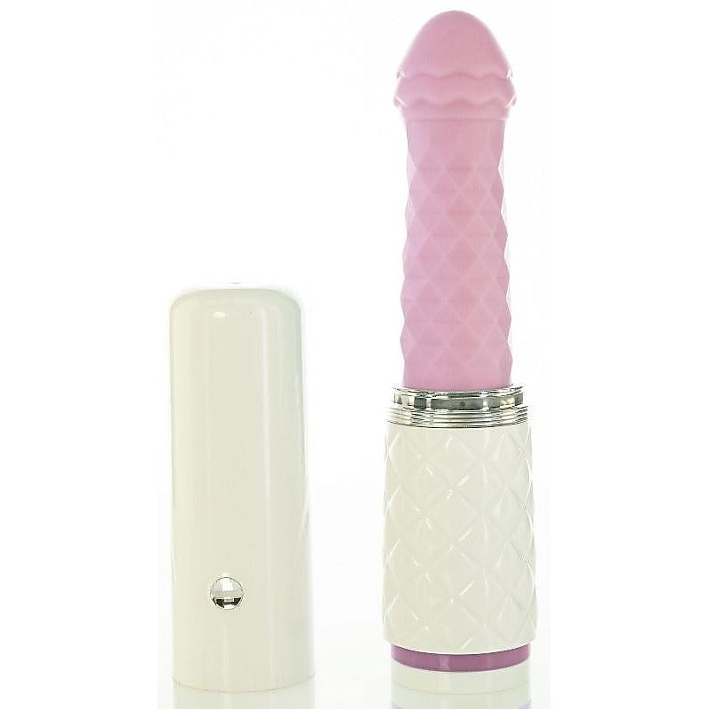 BMS Factory Pillow Talk Feisty G Spot Thrusting Vibrator - G-Spot Vibrators