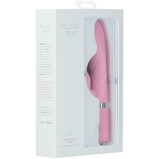 Pillow Talk Lively Dual-Motor Vibrator by BMS Factory - Sex Toys For Couples