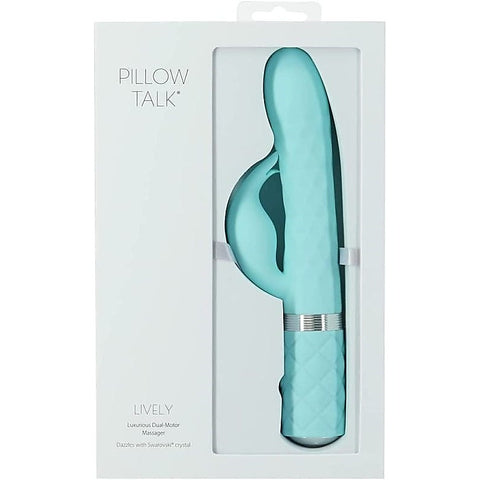BMS Factory Pillow Talks Lively Dual Motor Vibrator Customizable Bliss - Sex Toys For Couples
