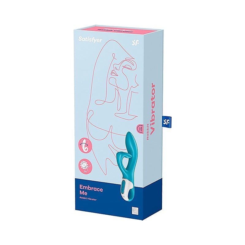 Embrace Me Flexible and Rechargeable Rabbit Vibrator - Bullet Vibrators