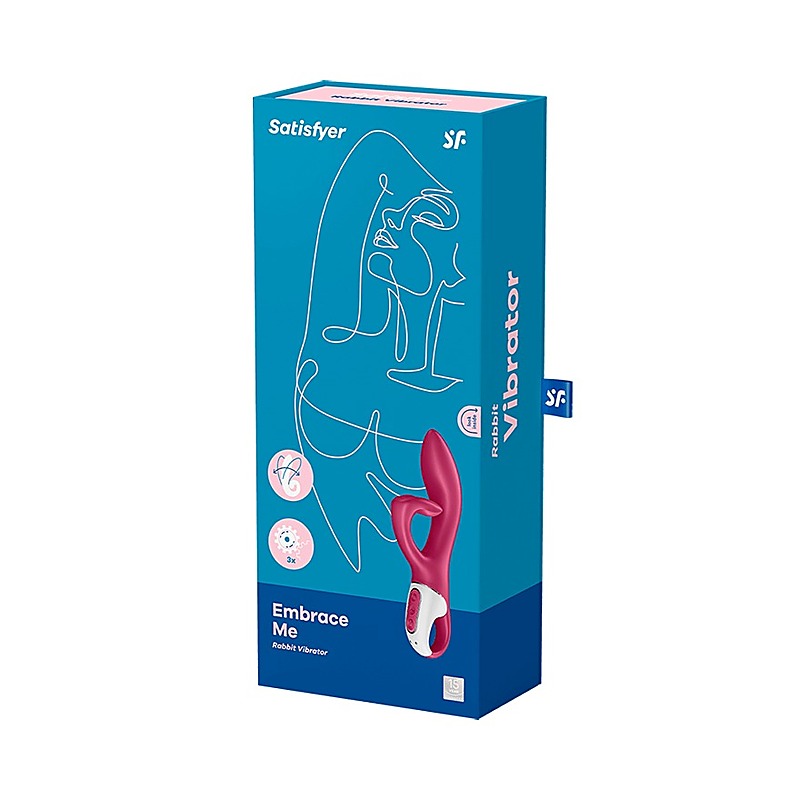 Embrace Me Flexible and Rechargeable Rabbit Vibrator - Bullet Vibrators