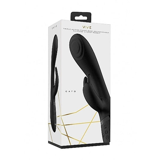 Vive Cato Pulse G-Spot Rabbit Vibrator by Shots Toys - Rabbit Vibrators
