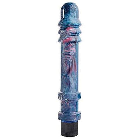KamaDiva Ribbed 7" Pleasure Wand by BDStyle - Vibrating Dildos